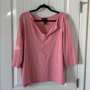 Avenue Salmon Cotton Top